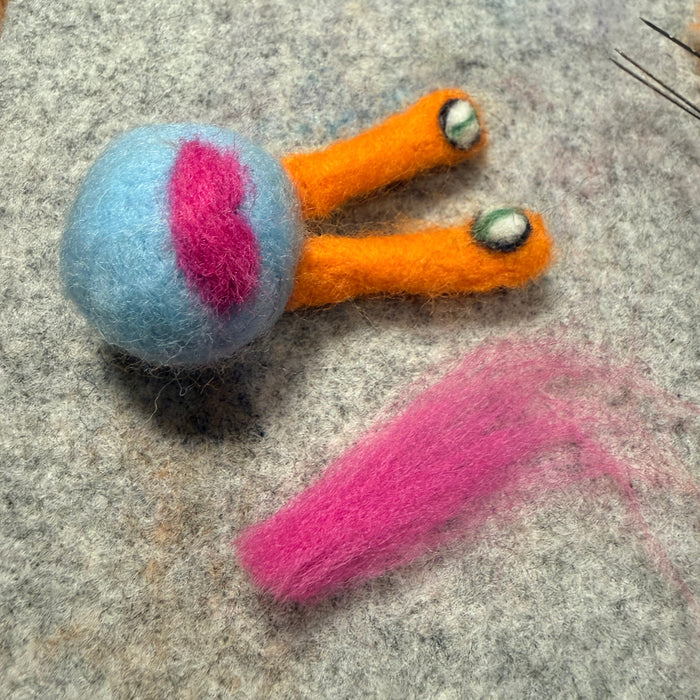 Learn to Needle Felt - Monsters for Kids