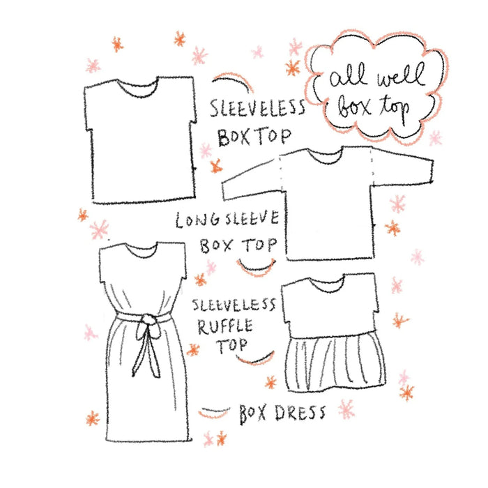 Me Made Wardrobe: Box Top (Saturday)