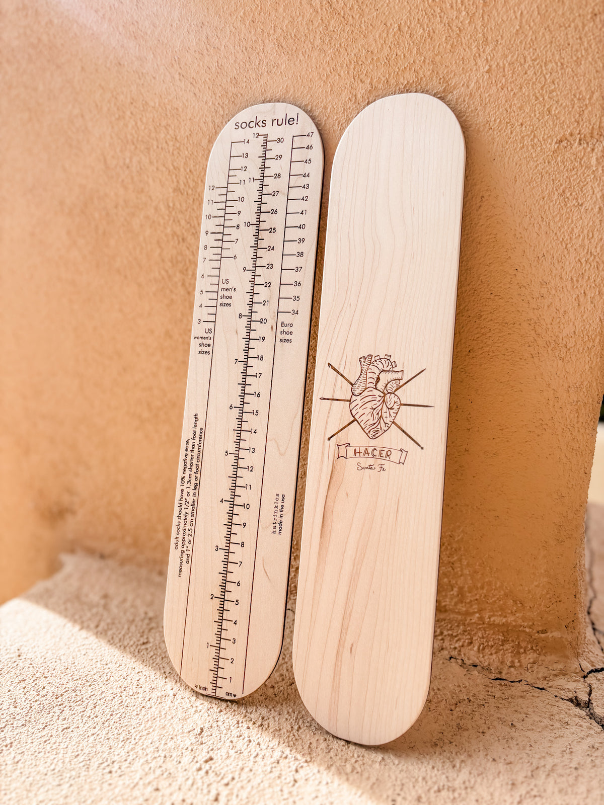 Hacer Sock Ruler– Hacer Santa Fe