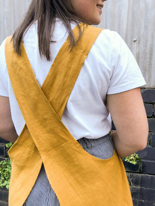 Learn to Sew: Japanese-Style Cross-Back Apron