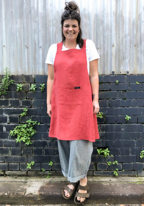 Learn to Sew: Japanese-Style Cross-Back Apron