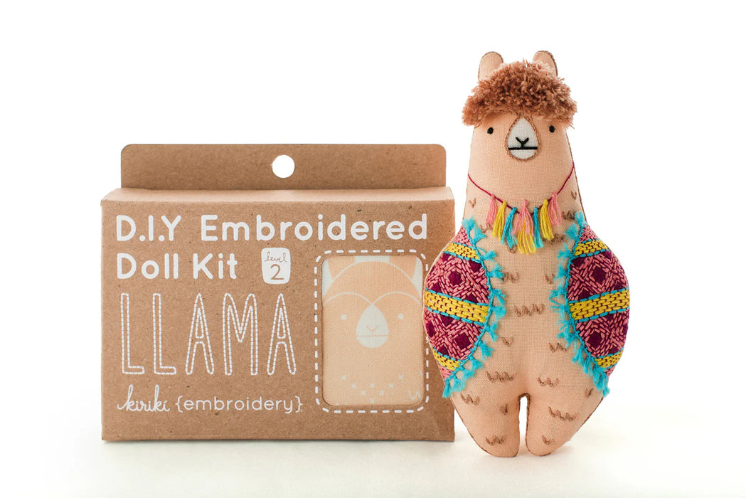 Animal Doll Embroidery Kits