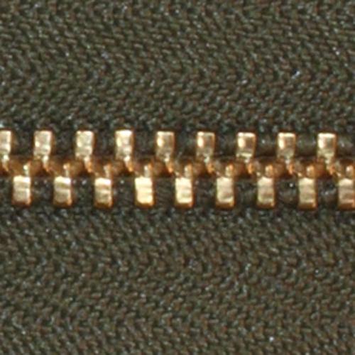 Brass Zippers