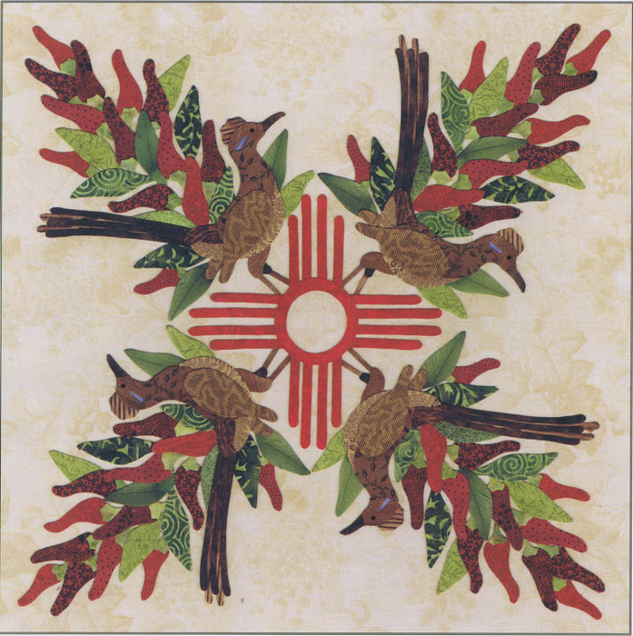 New Mexico Land Of Enchantment Quilt Block