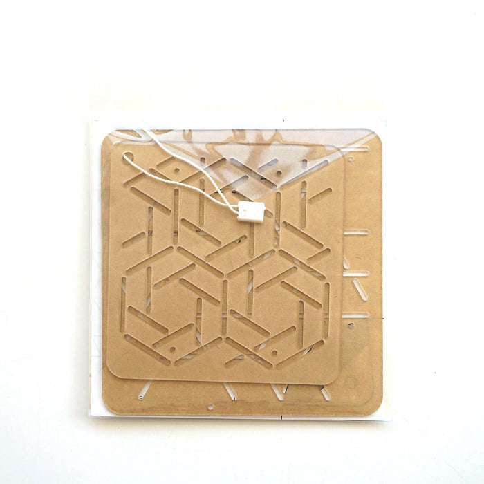 Sashiko Stencil Musubi-Kasane-Kikkou # QSS2021-25