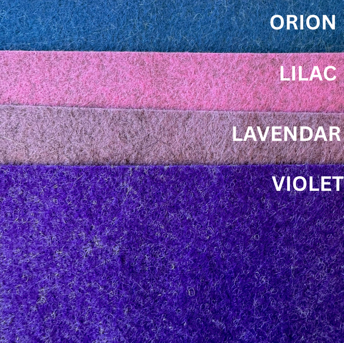 Felt Sheets - Merino Wool Blend 12in x 12in