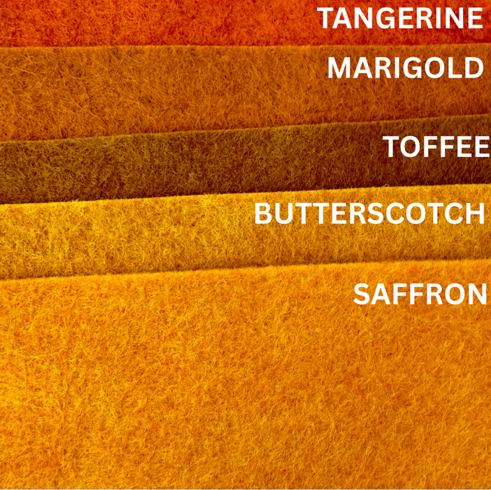 Felt Sheets - Merino Wool Blend 12in x 12in