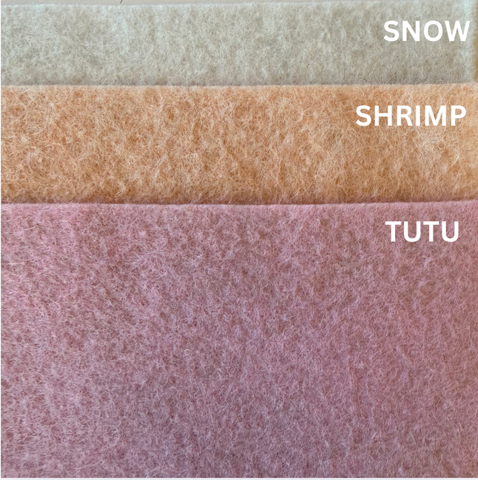 Felt Sheets - Merino Wool Blend 12in x 12in
