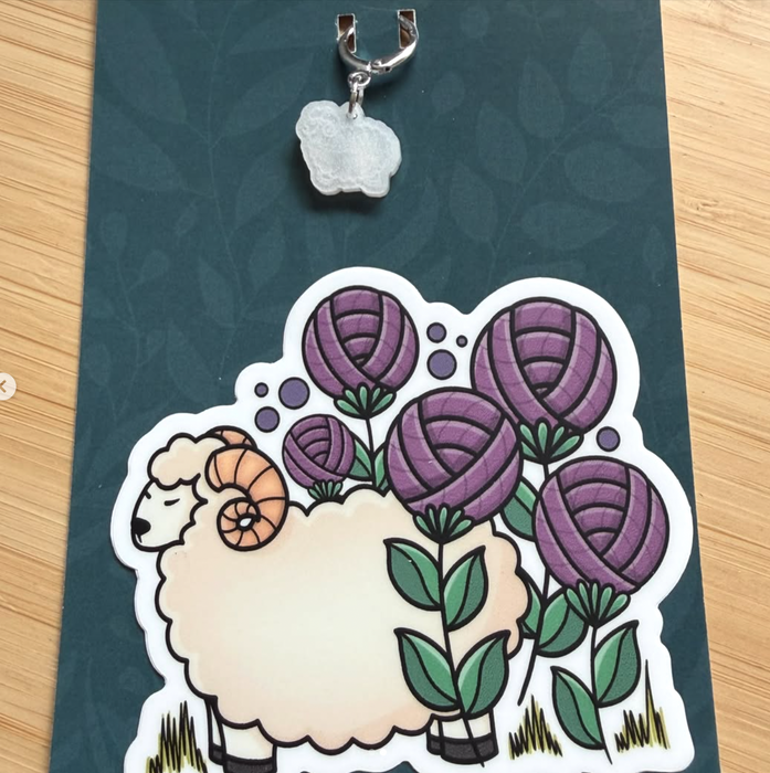 Enchanted Yarn Crawl Collectable Stitch Marker & Sticker Set 2026