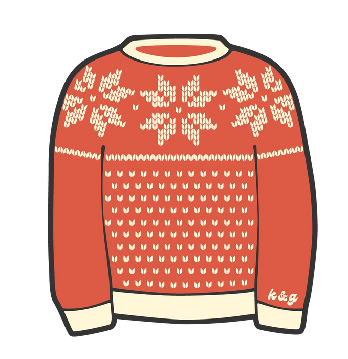 Norwegian Sweater Sticker