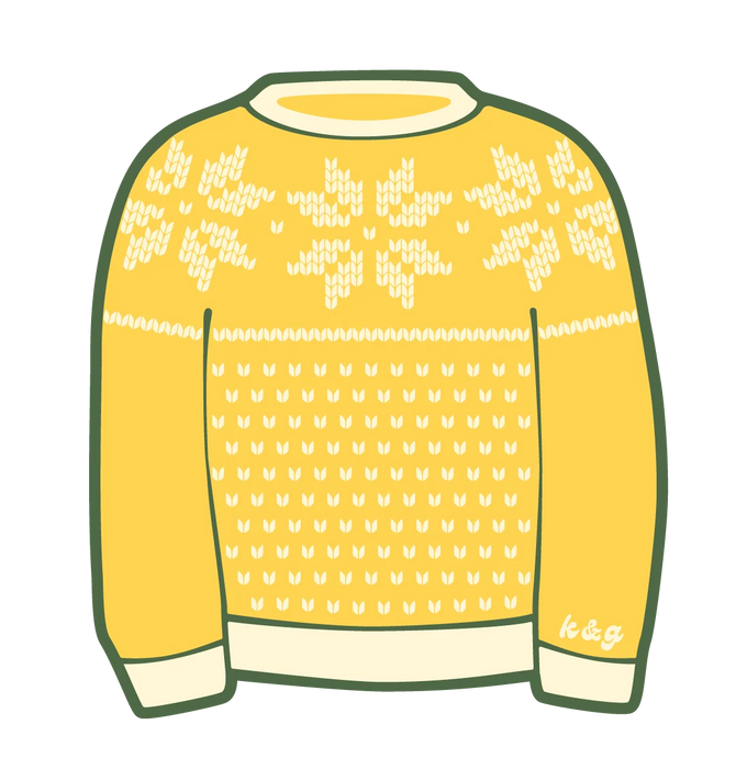 Norwegian Sweater Sticker