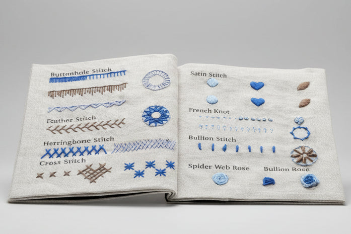 Embroidery Sampler Book