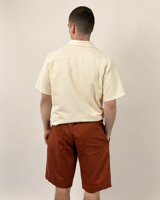 Woven Polo Shirt