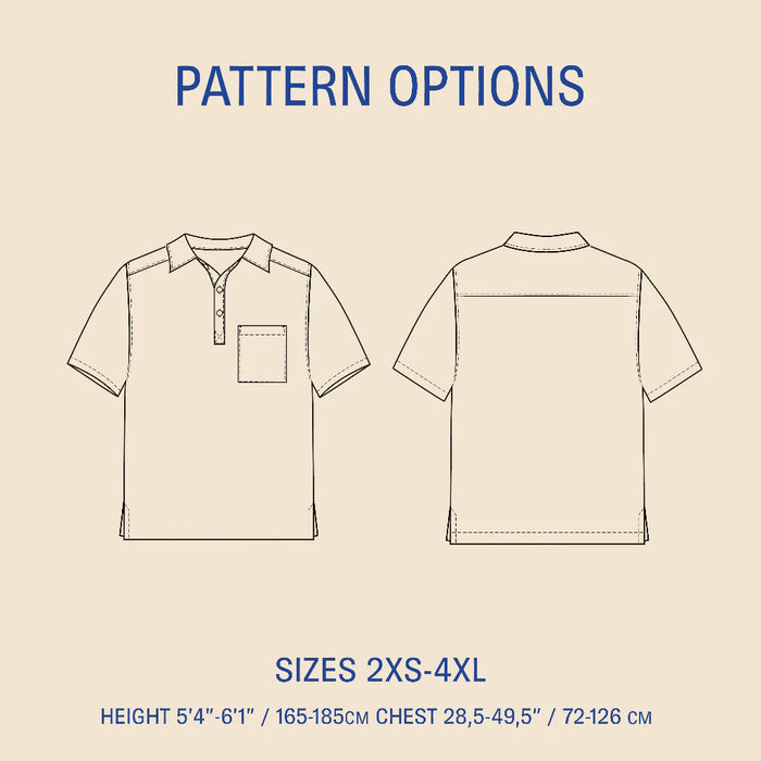 Woven Polo Shirt