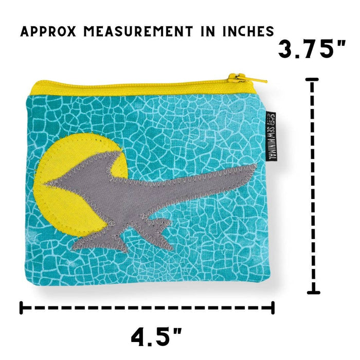 Mini Zipper Pouch | U-Pick Design | Upcycled & Handmade USA