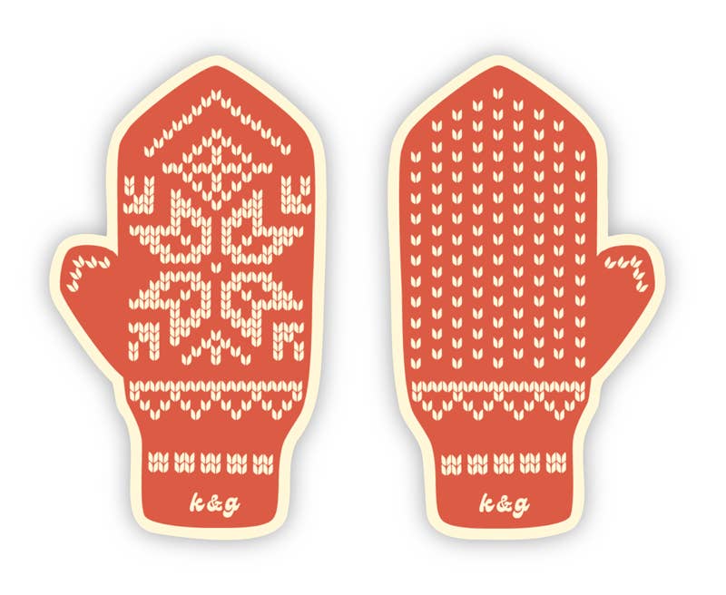 Norwegian Mitten Sticker
