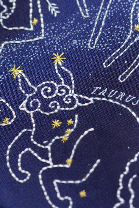 Star Map Embroidery Kit - 11" Hoop