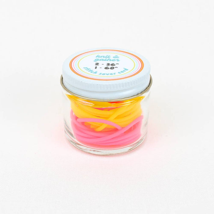 Knitting Stitch Saver Cords