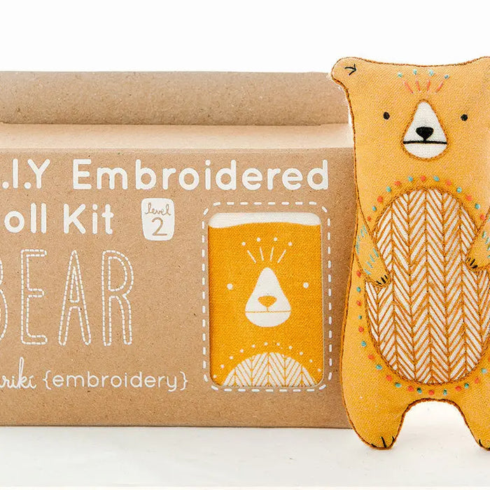 Animal Doll Embroidery Kits