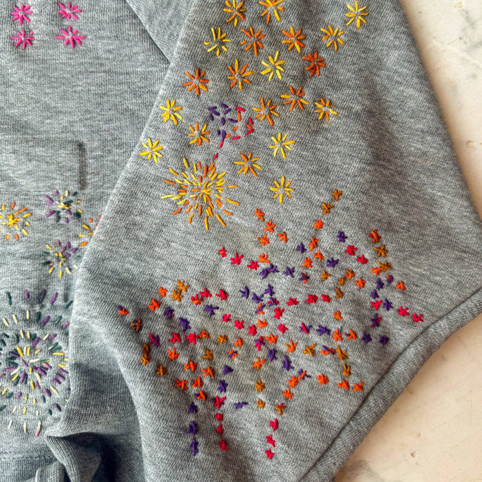 Hanabi (Fire Flowers): Visible Mending