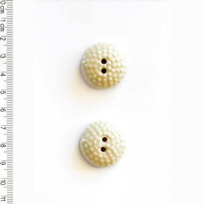 Ceramic Washable Buttons - Geometric Shapes