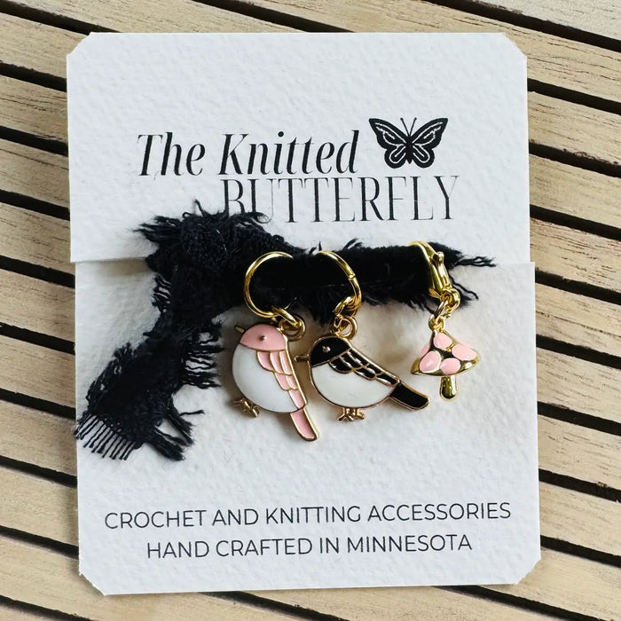 The Knitted Butterfly Stitch Marker Sets