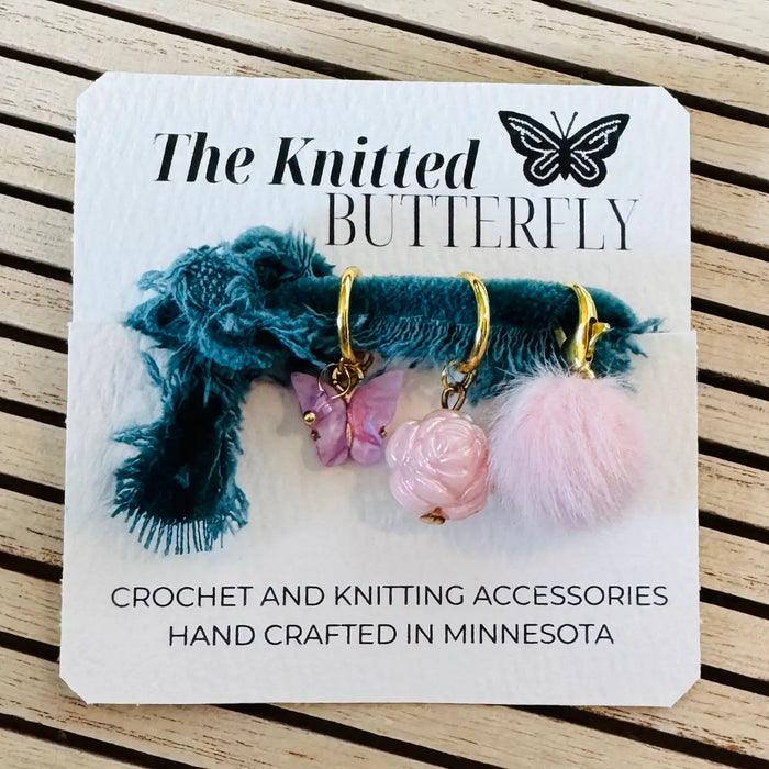 The Knitted Butterfly Stitch Marker Sets