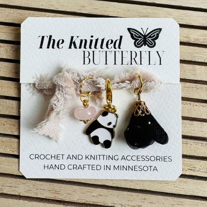 The Knitted Butterfly Stitch Marker Sets