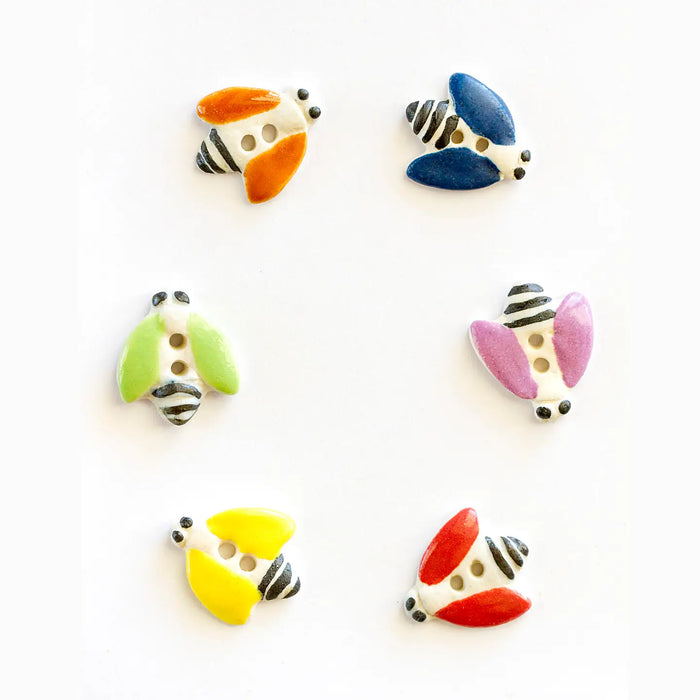 Ceramic Washable Buttons - Figural