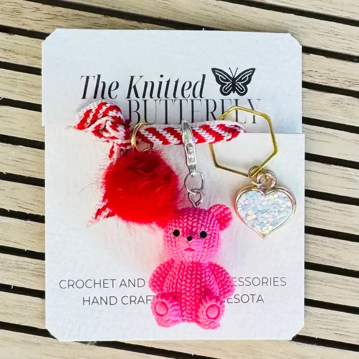 The Knitted Butterfly Stitch Marker Sets
