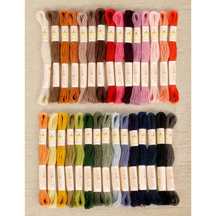 Eco Vita Naturally Dyed Organic Wool Thread