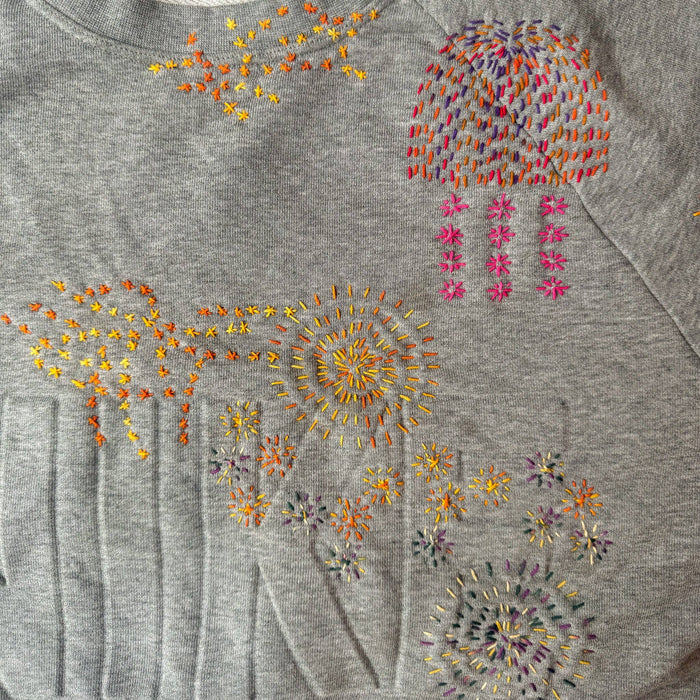 Hanabi (Fire Flowers): Visible Mending