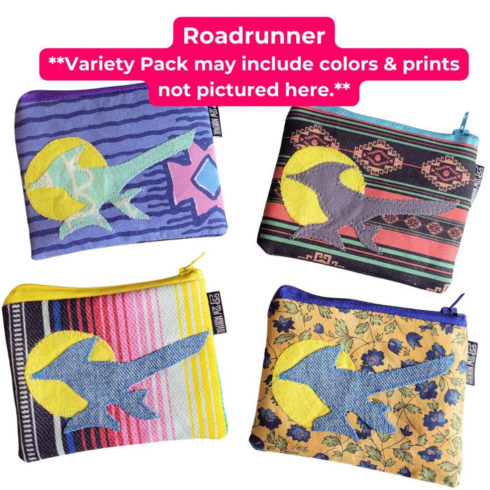 Mini Zipper Pouch | U-Pick Design | Upcycled & Handmade USA