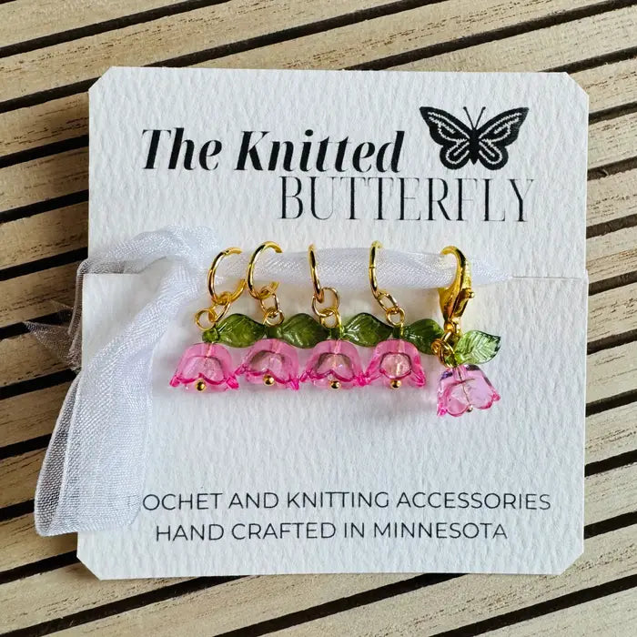 The Knitted Butterfly Stitch Marker Sets