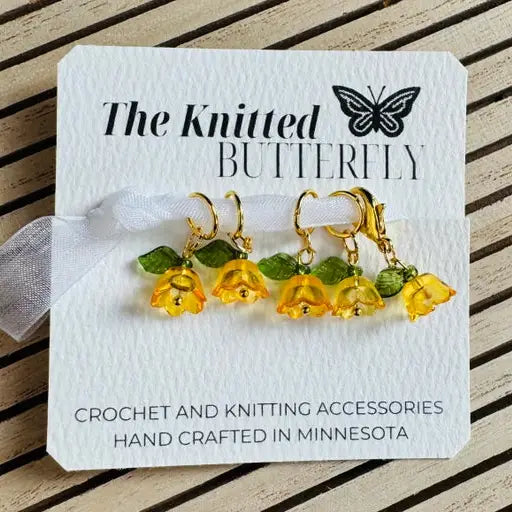 The Knitted Butterfly Stitch Marker Sets