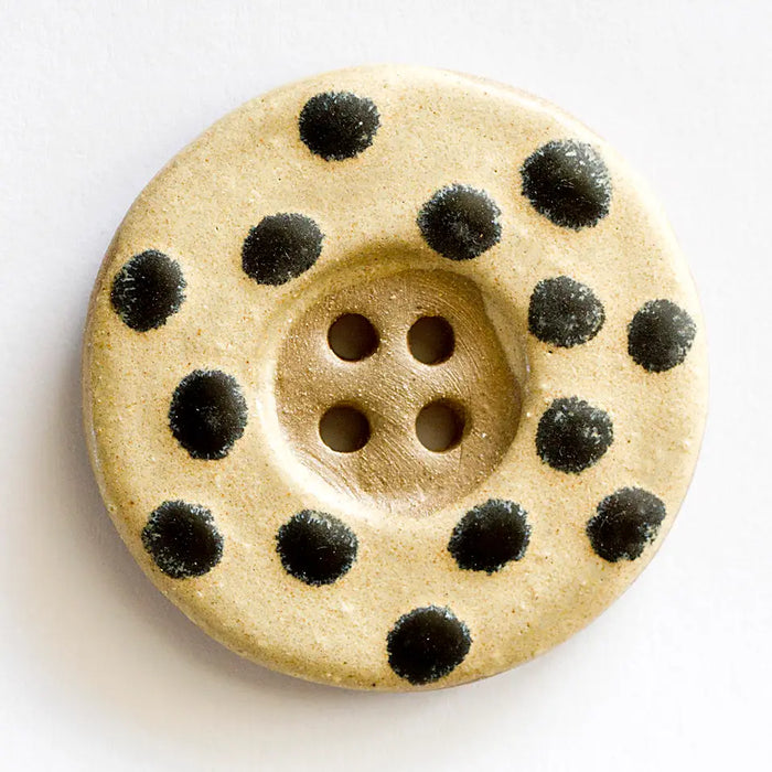 Ceramic Washable Buttons - Geometric Shapes