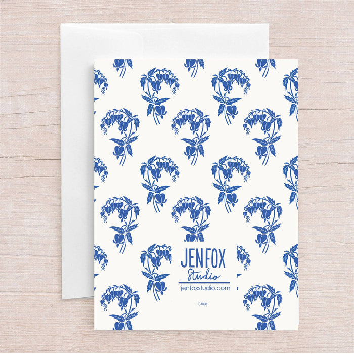 Bleeding Hearts Greeting Card
