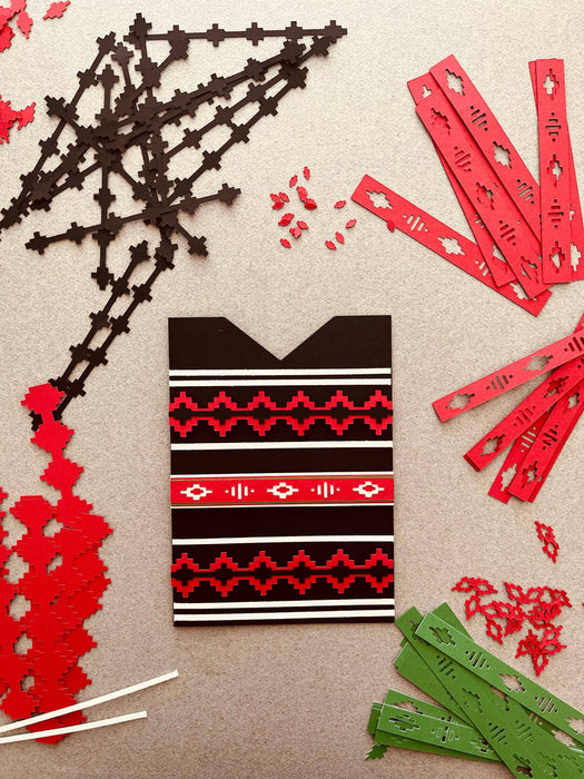 Rug Dress | Layered Greeting Card