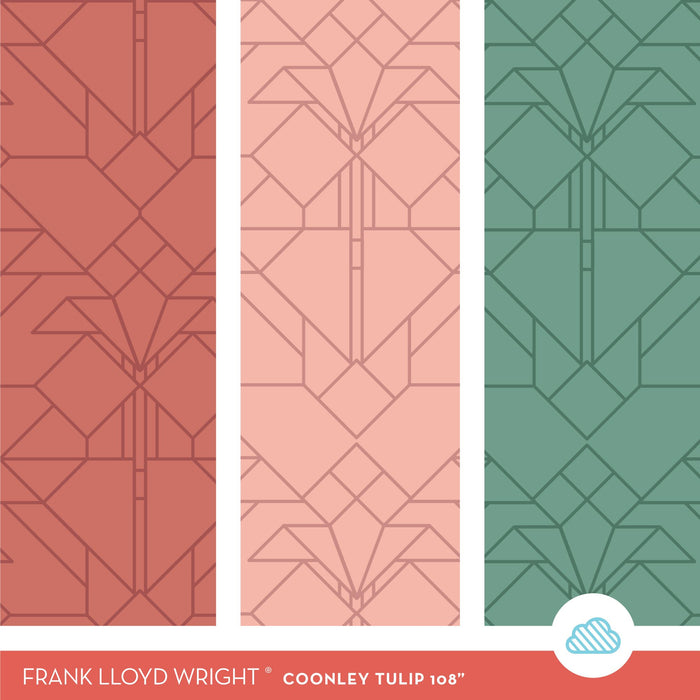 Frank Lloyd Wright 108" Wide Backs - Coonley Tulip