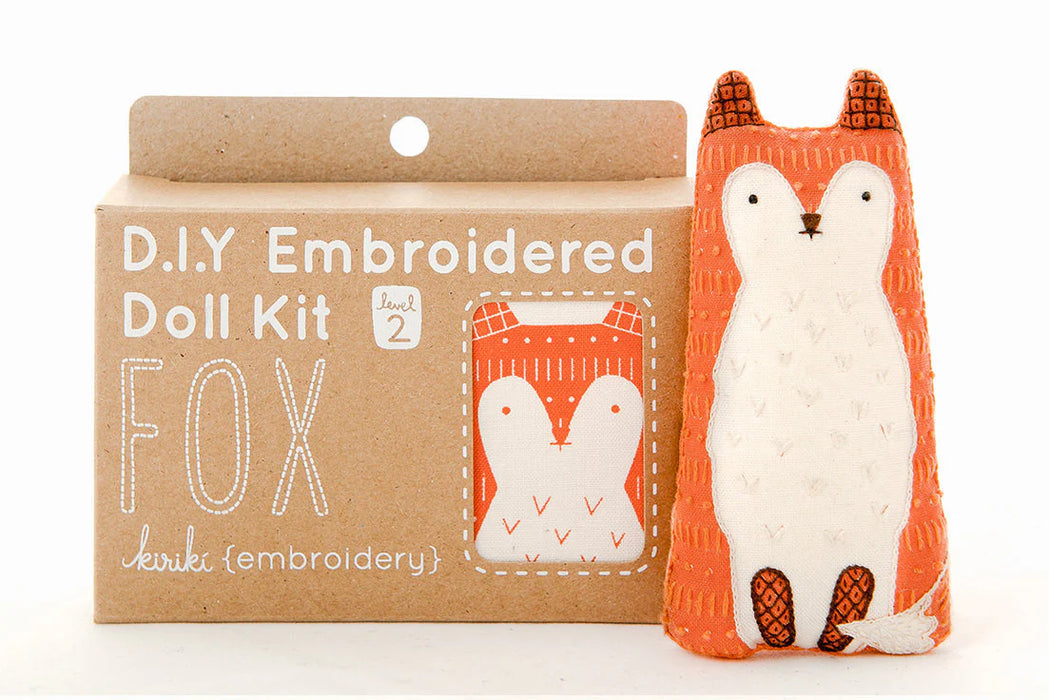 Animal Doll Embroidery Kits