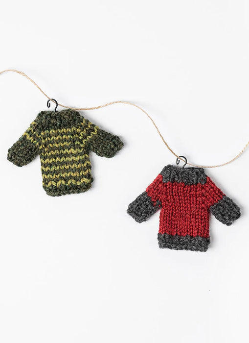 Knitting: Mini Holiday Makes - Tiny Sweaters (and hats, mitts, stockings, & scarves)
