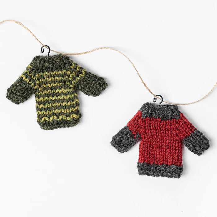 Mini Holiday Makes - Knit Tiny Sweaters (and hats, mitts, stockings, & scarves)
