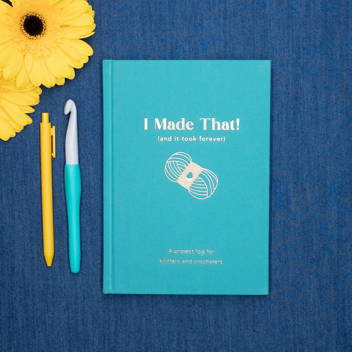 I Made That (and it took forever) Project Log for Knitters + Crocheters