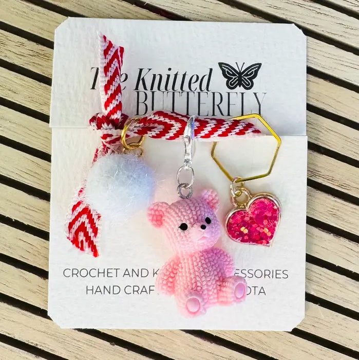 The Knitted Butterfly Stitch Marker Sets