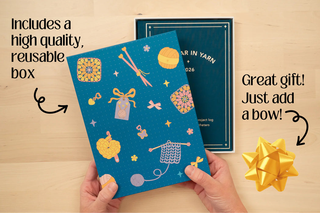 My Year in Yarn 2026 - A Journal + Project Log