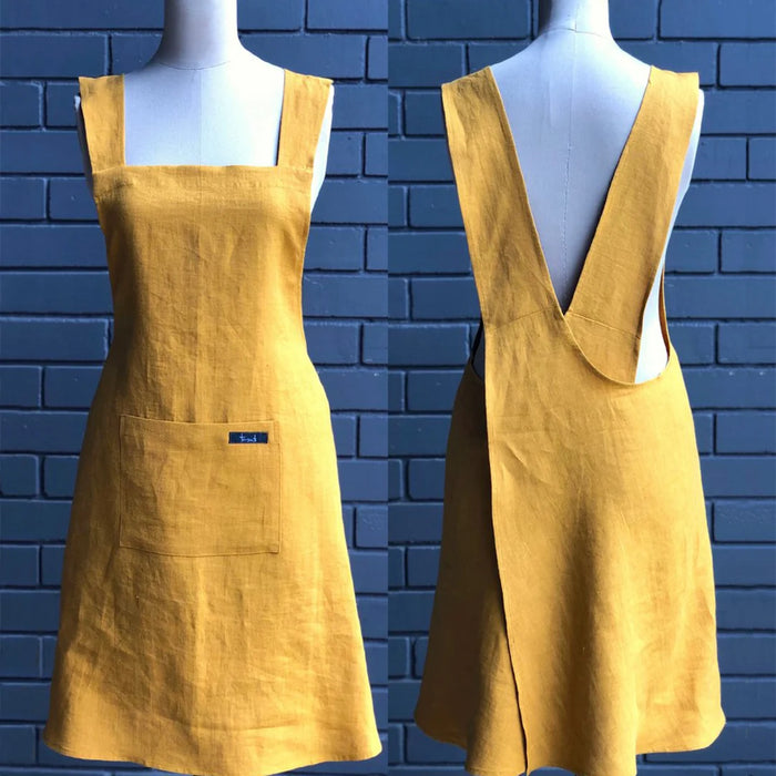Learn to Sew: Japanese-Style Cross-Back Apron