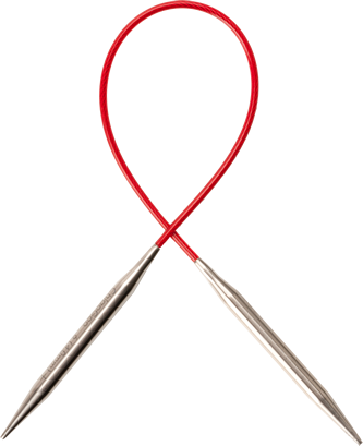 Red Lace 16" Circular Needles