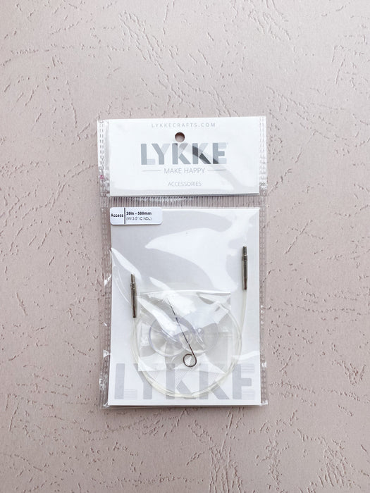 Clear Swivel LYKKE Interchangeable Cords