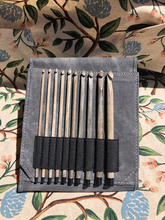 Driftwood and Umber 6" Crochet Hook Set