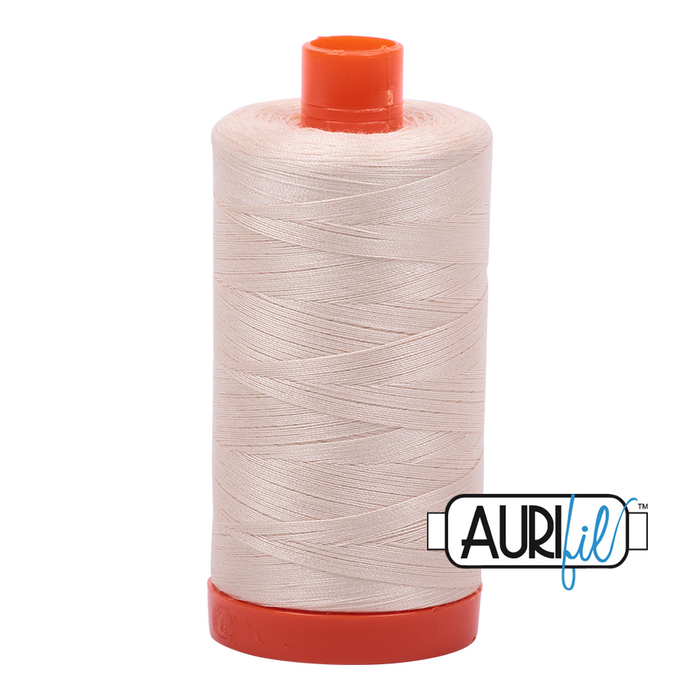 Aurifil 50wt Cotton Thread, Large Spool